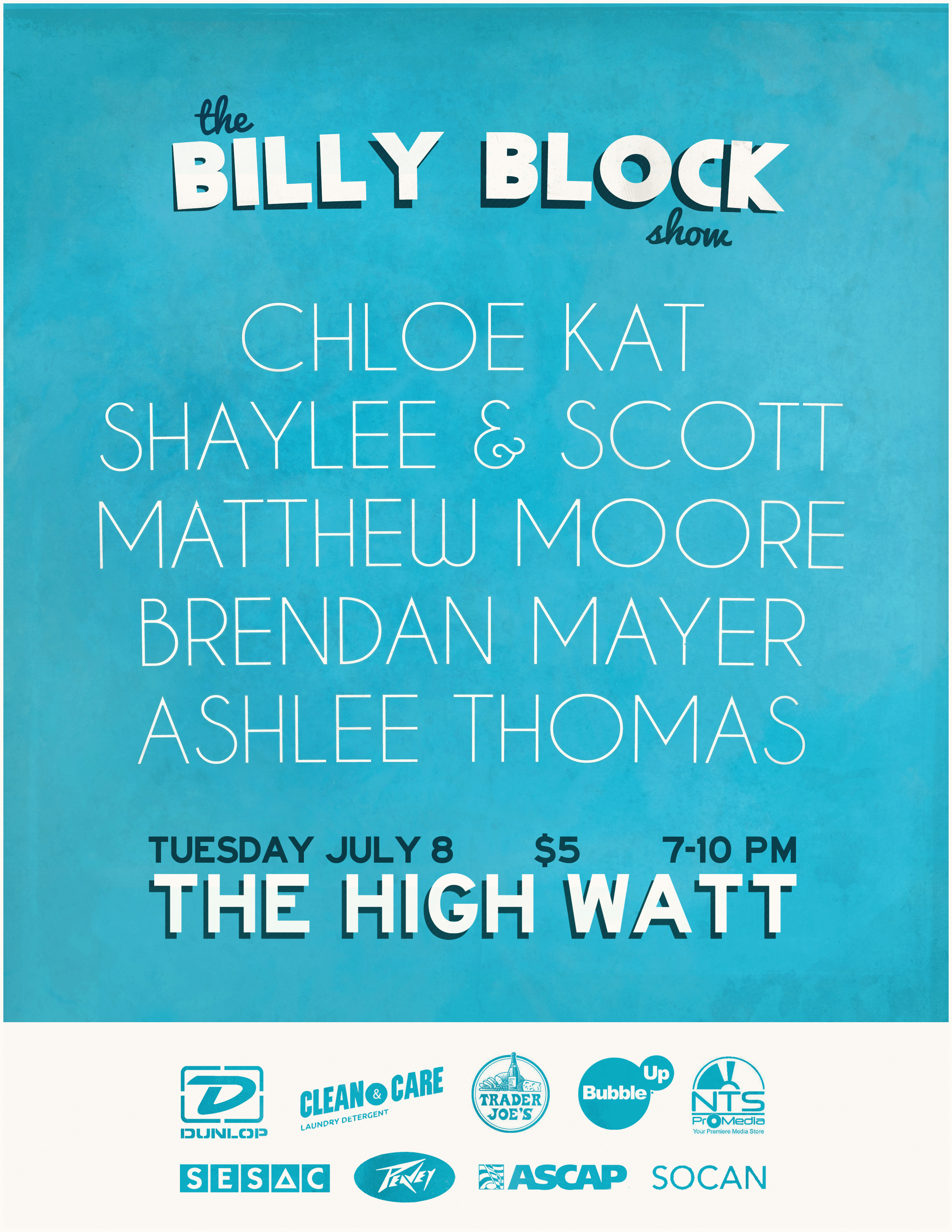 August 2014 /// The Billy Block Show