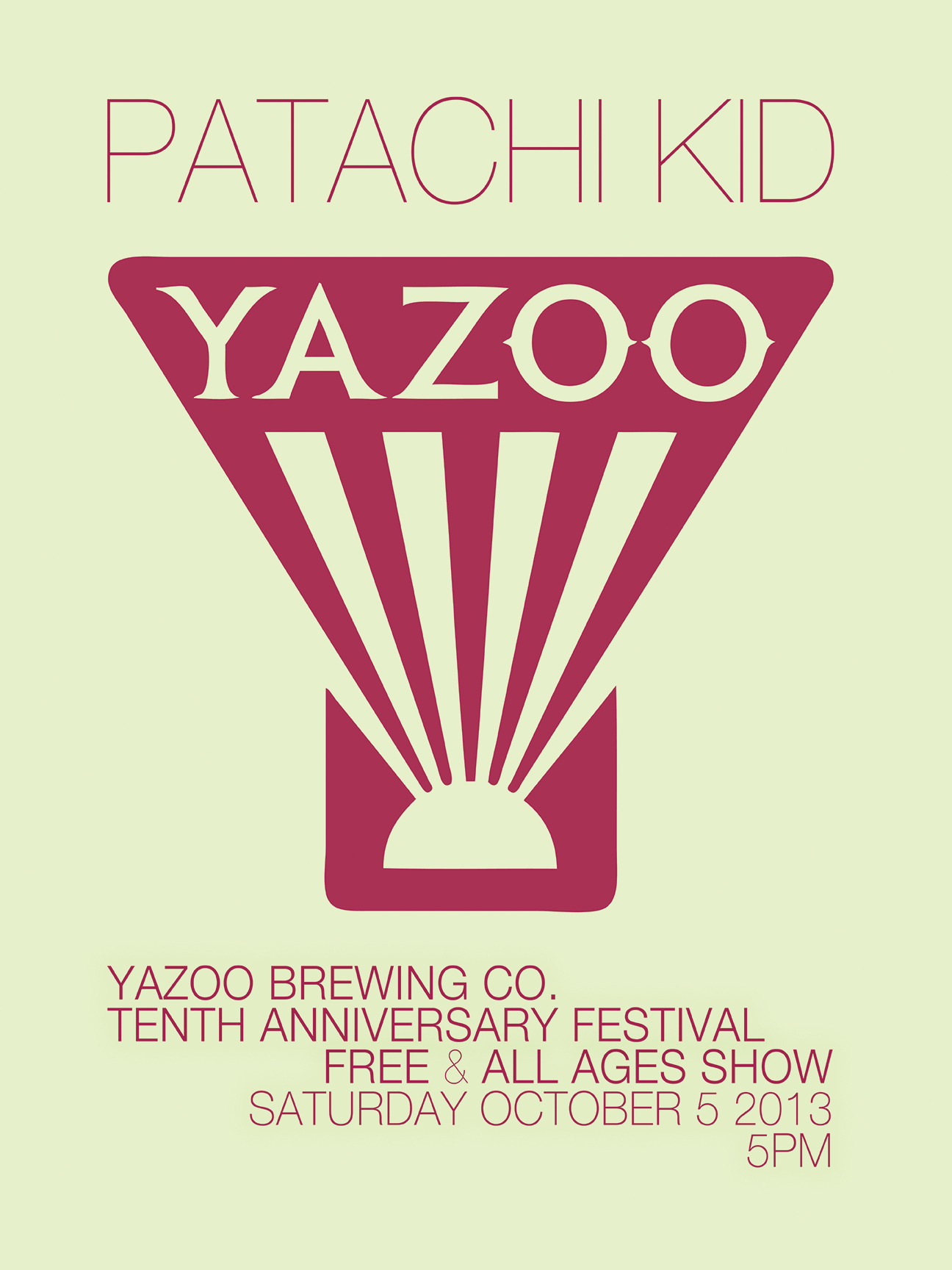 Yazoo Brewing Co. 10th Anniversary Festival /// Patachi Kid