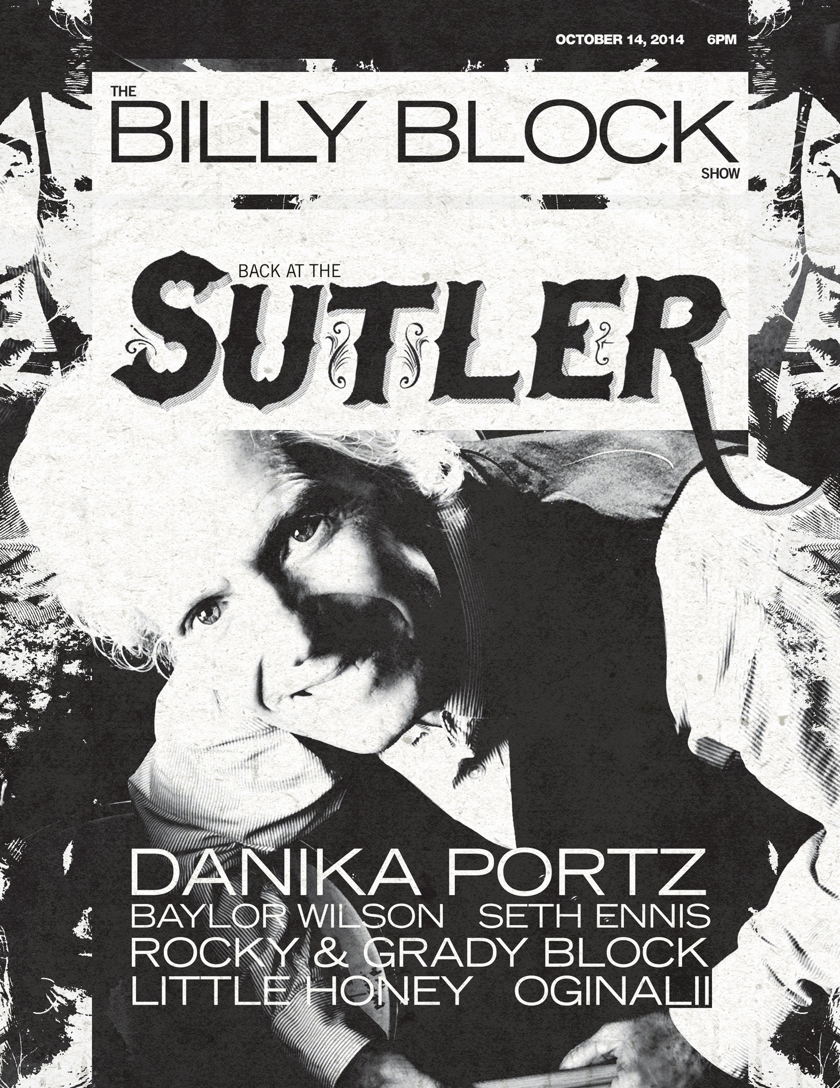 Back At The Sutler /// The Billy Block Show