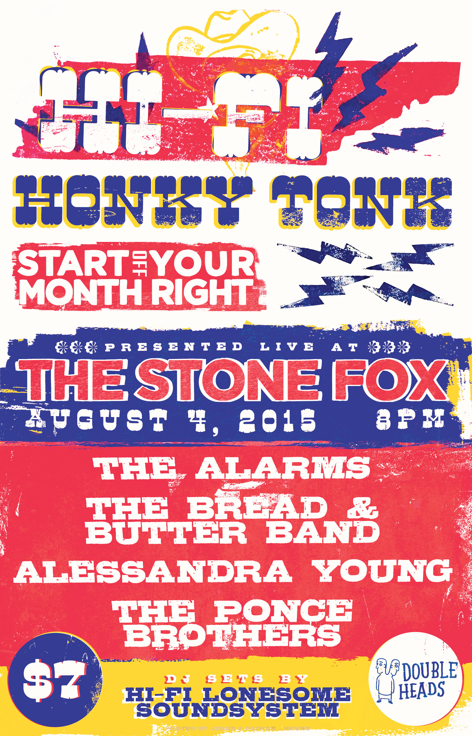 Hi-Fi Honky Tonk /// Double Heads