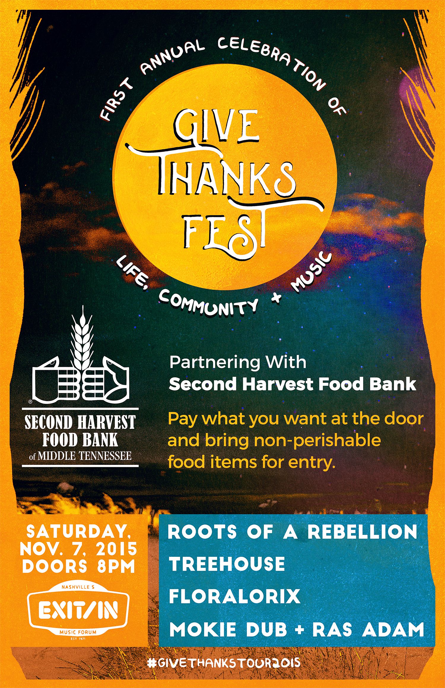 Give Thanks Fest /// Roots of a Rebellion