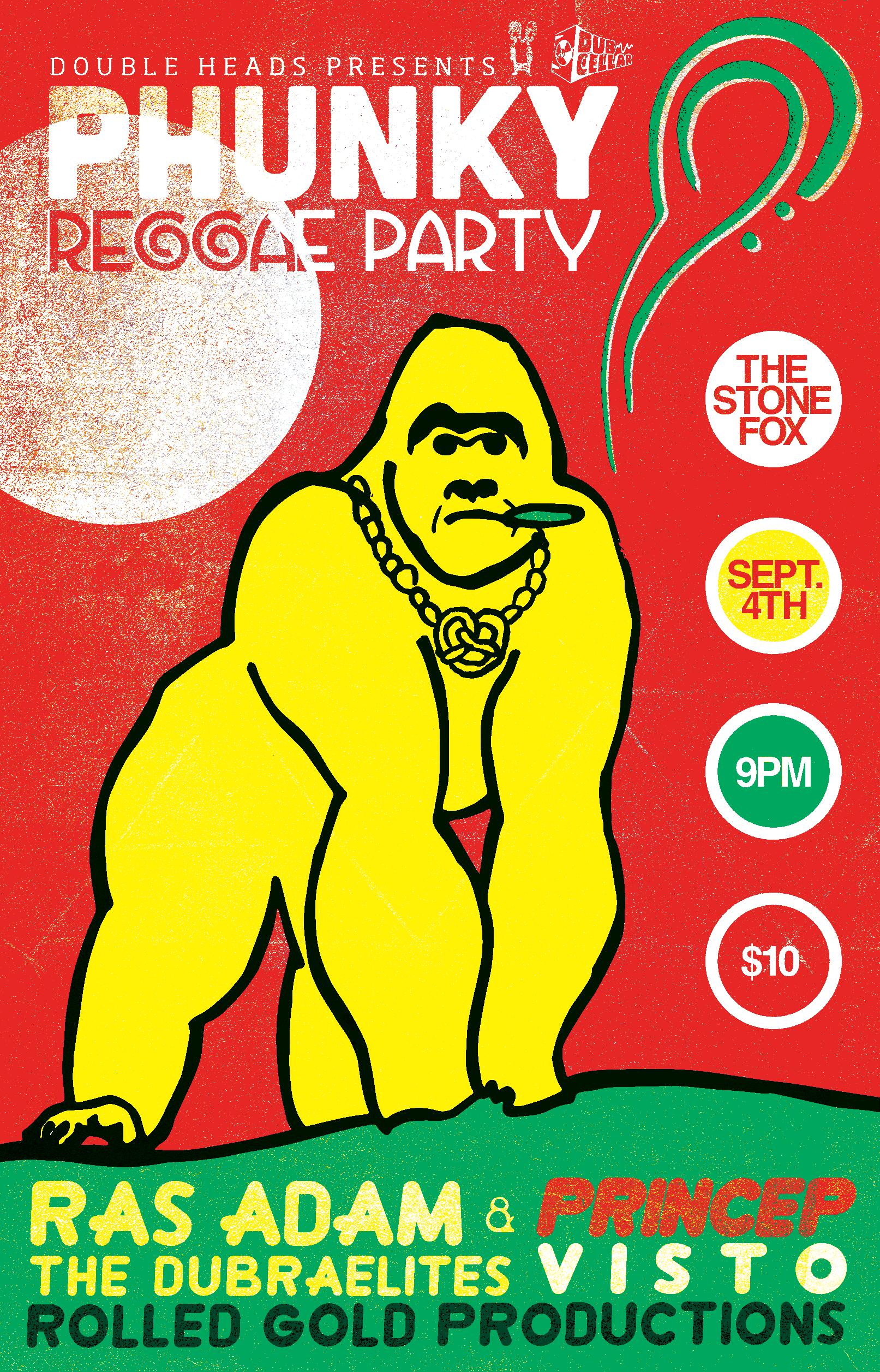 Phunky Reggae Party /// Double Heads